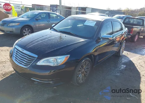 2011 Chrysler 200 Limited z USA, uszkodzony, nr VIN 1C3BC2FB6BN604957